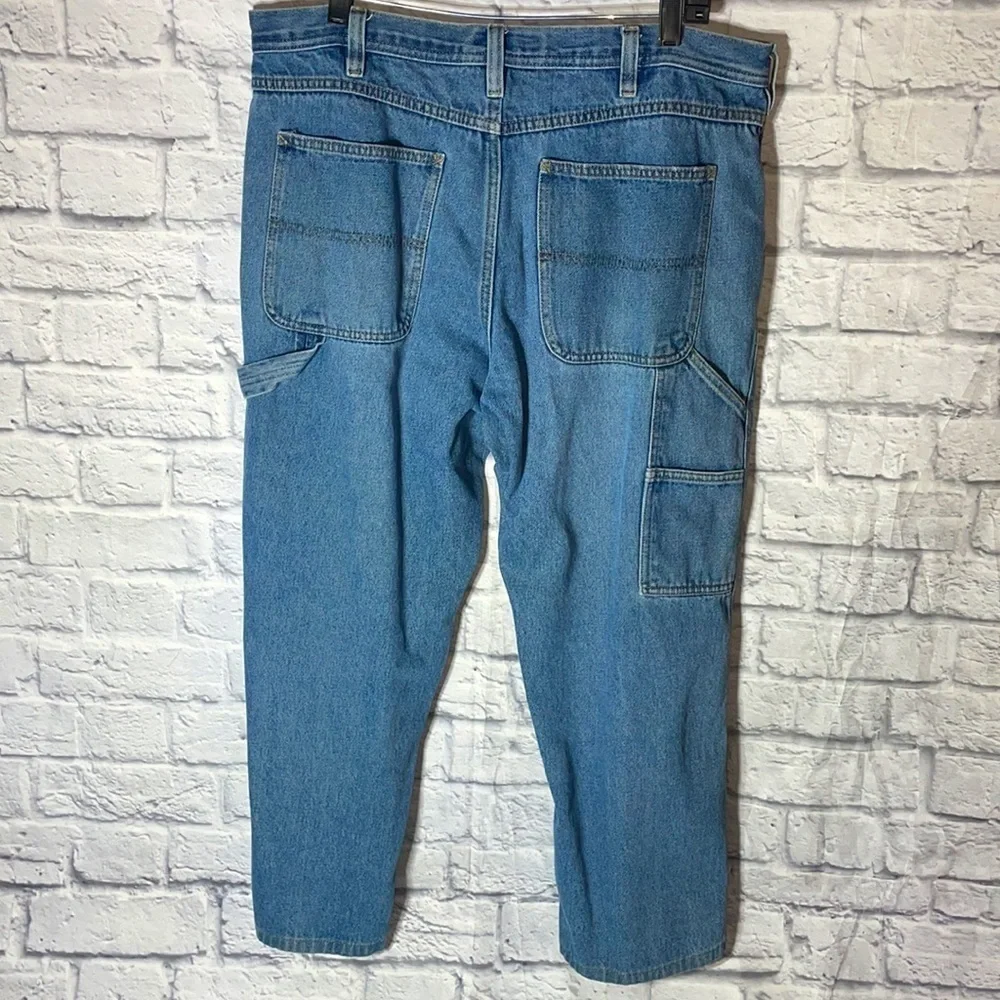 Vintage Steve & Barry’s Classic Casual Cargo Pocket Carpenter Jeans Short Pants